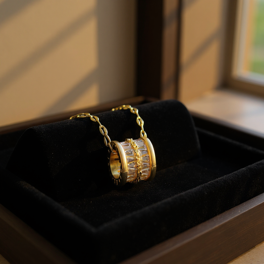 18K gold plated Stainless steel necklace