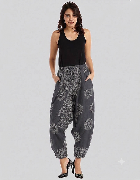 Deity Print Harem Pant (KT-1148)