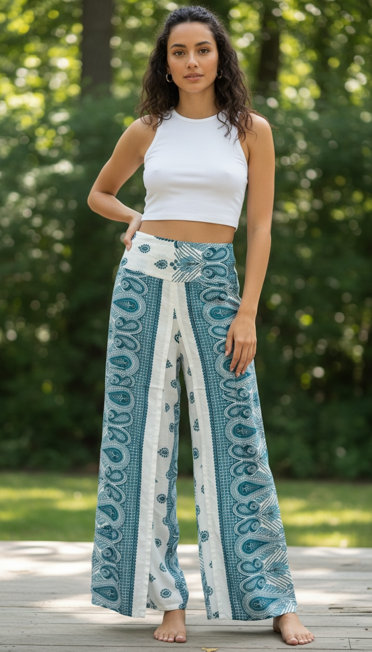 Split Front Pants - TH-1523