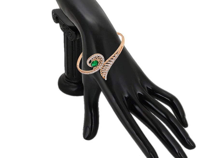 18K gold plated color bangle - Violet Color