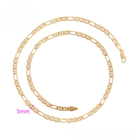 18K Gold color necklace