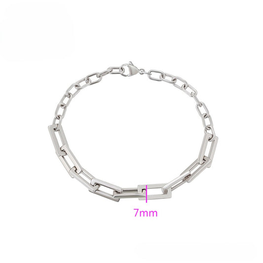 Platinum plated bracelet