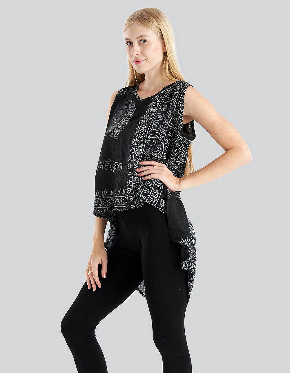 Deity Print Top (KT-1254)