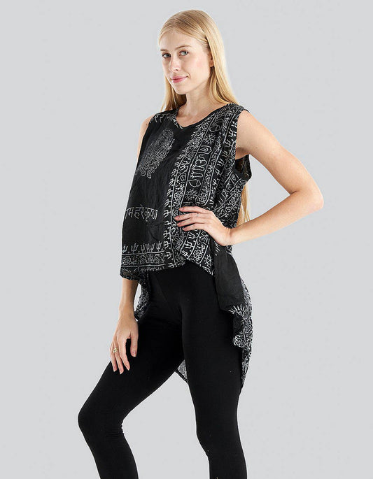 Deity Print Top (KT-1254)