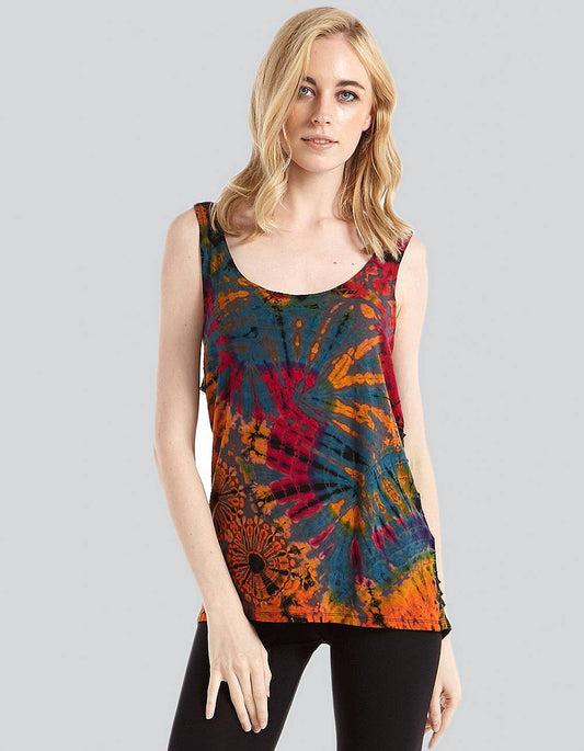 Tie dye tank top (TH-1217)