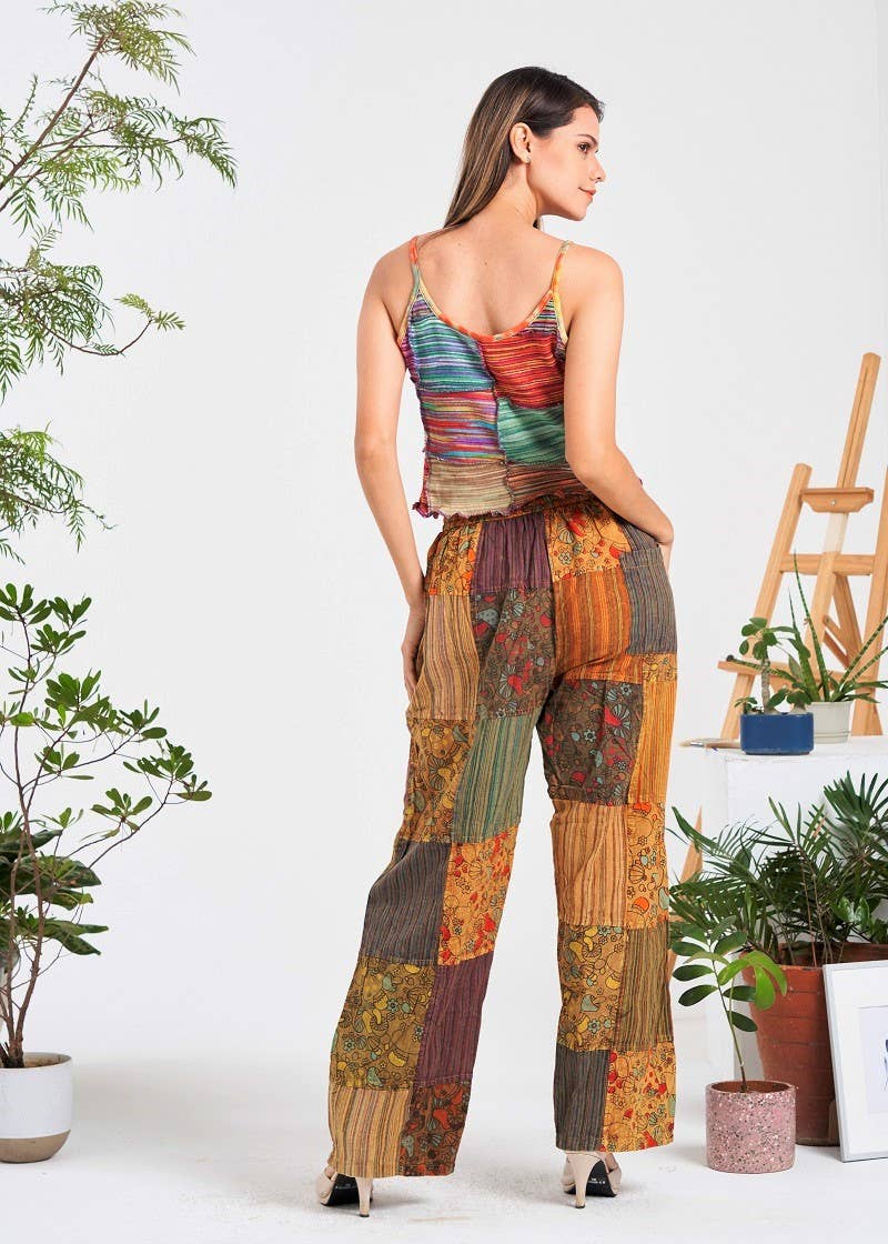 Shroom patch straight pants - KT-1412