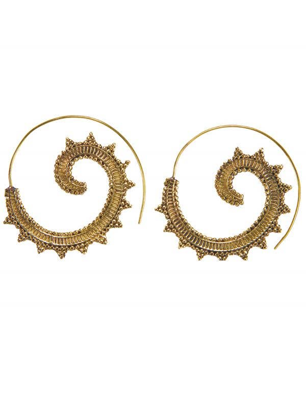 Ethnic Loop Through Earring - 1919
