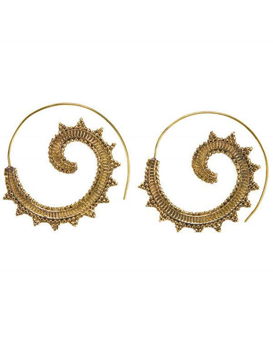 Ethnic Loop Through Earring - 1919