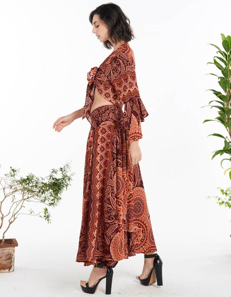 RAYON PALAZZO PANT (TH-1865PK)