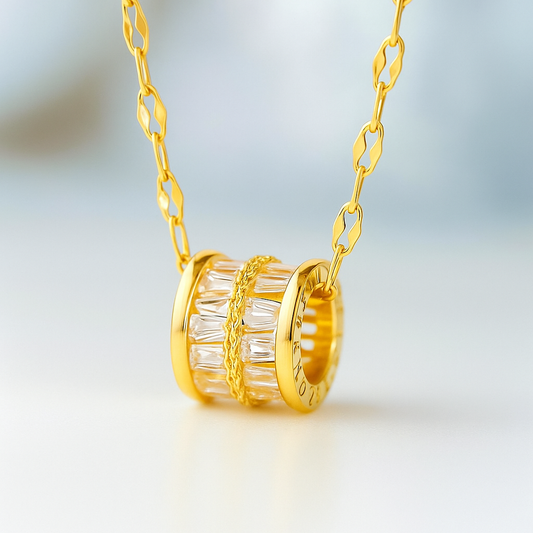 18K gold plated Stainless steel necklace