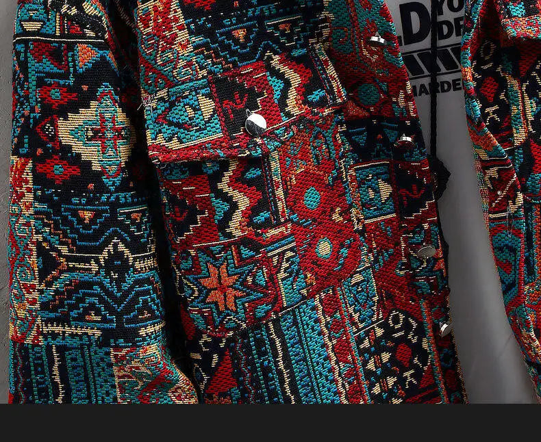 High Quality Winter Men's Jacquard Shirt Add Velvet Thick Warm Shirts Casual Business Blends Tops Social Streetwear Men Clothing