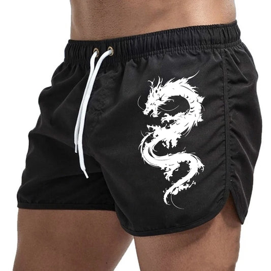 Men's Beach Shorts  Summer Trunks Swim Gym Pants Quick Drying Swimming Homme Surf Ventilate Comfort Jogging Shorts Casual