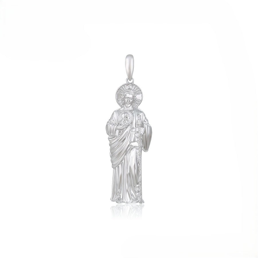 Sterling Silver St.Jude Pendant - 8859