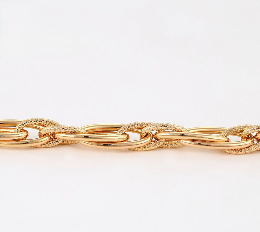 Chunky Gold Link Bracelet