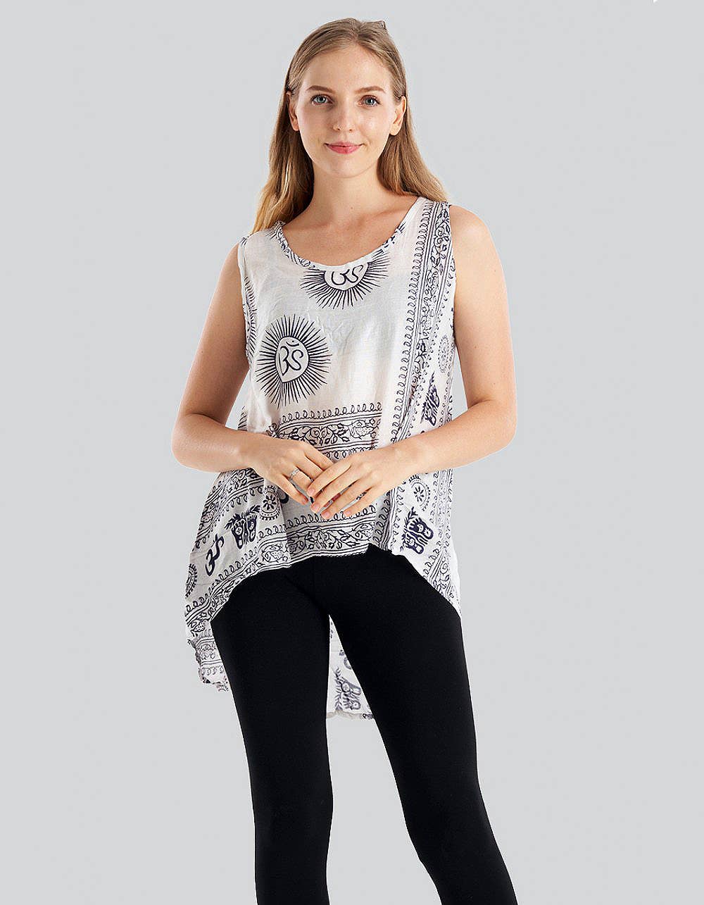 Deity Print Top (KT-1254)