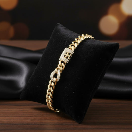 Luxury Gold Plated Link Bracelet
